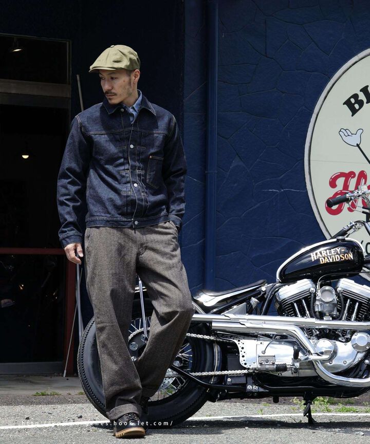 rnb5066 17oz Left Hand Twill Selvedge Denim Type1 Jacket,, medium image number 11