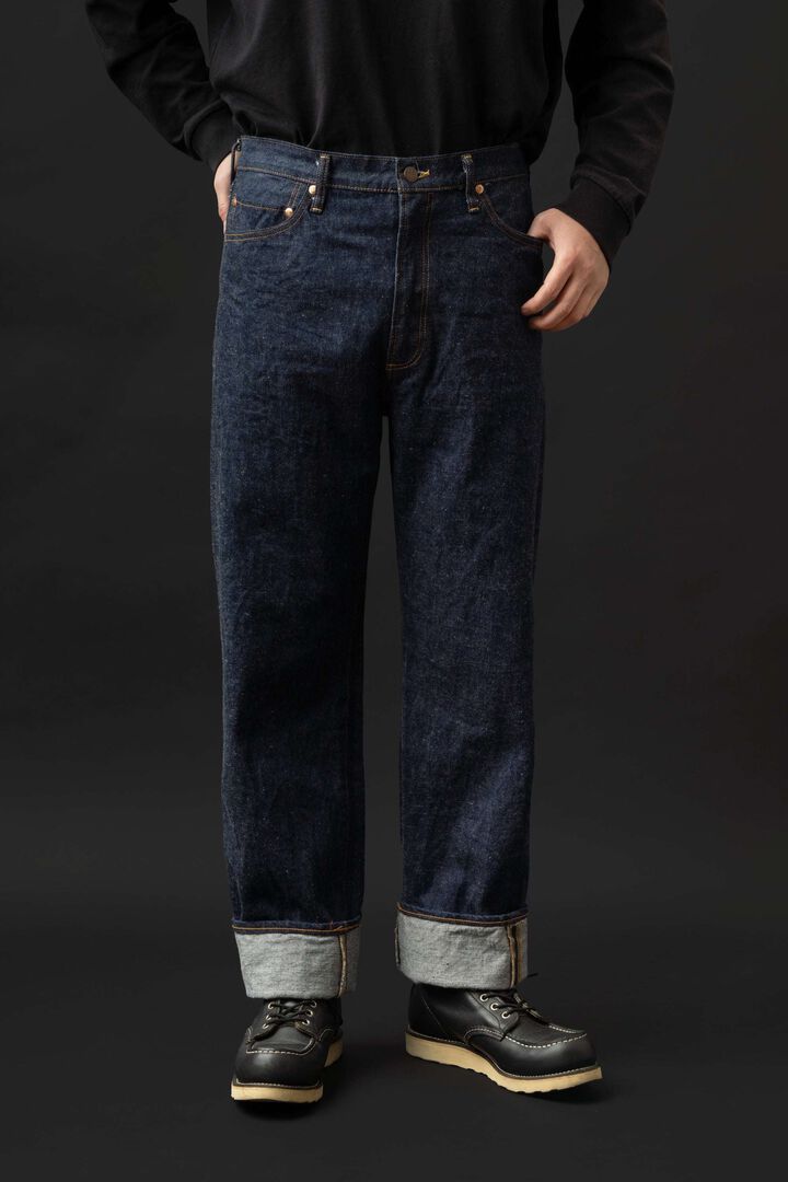 S1953R (001R) 13oz ISHIKAWADAI JEANS STRAIGHT,, medium