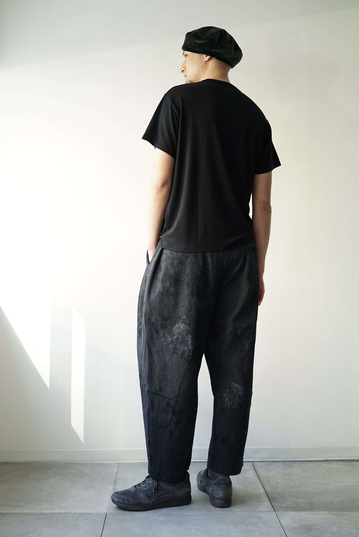 233PT20 Ancient Dyed Sashiko / W-Tuck Pants,LOGWOOD BLACK, medium image number 11