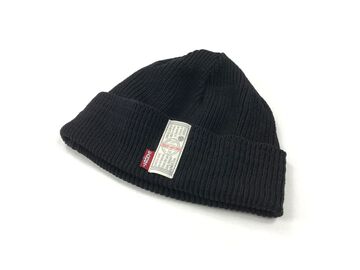 SJ501NC WATCH CAP-BLACK,BLACK, small image number 2