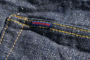 S310SPⅡ 17oz "ZERO" Series Jeans Short Pants One washed,INDIGO, small image number 6