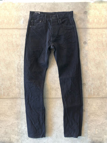 ONI246-14BLK 14oz Oni Denim (Weft: Black) Neat Straight,, small image number 2