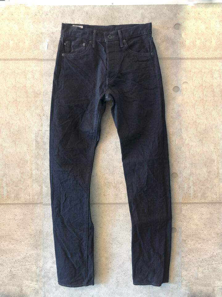 ONI246-14BLK 14oz Oni Denim (Weft: Black) Neat Straight,, medium image number 2