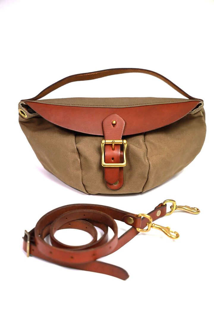 VSRE-243 CAS BAG (OLIVE DRAB × CAMEL),OLIVE DRAB, medium image number 1