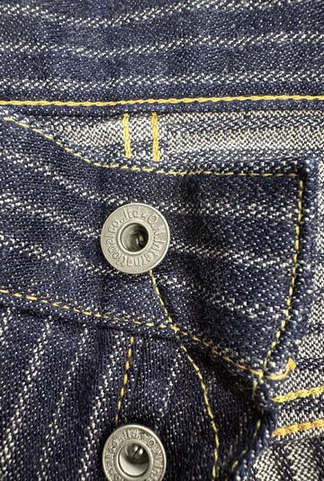 ONI-266-HJS Drop Needle Jacquard Stripe Relax Straight,, small image number 9