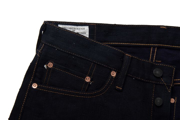 【Pre-Order】D1912 15oz KARASU Jeans Regular Straight,, medium image number 4
