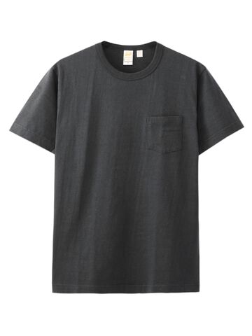 BR-1100&nbsp;Loop Wheel Pocket T-Shirt (4 Colors)-GREY-0,GREY, small image number 3