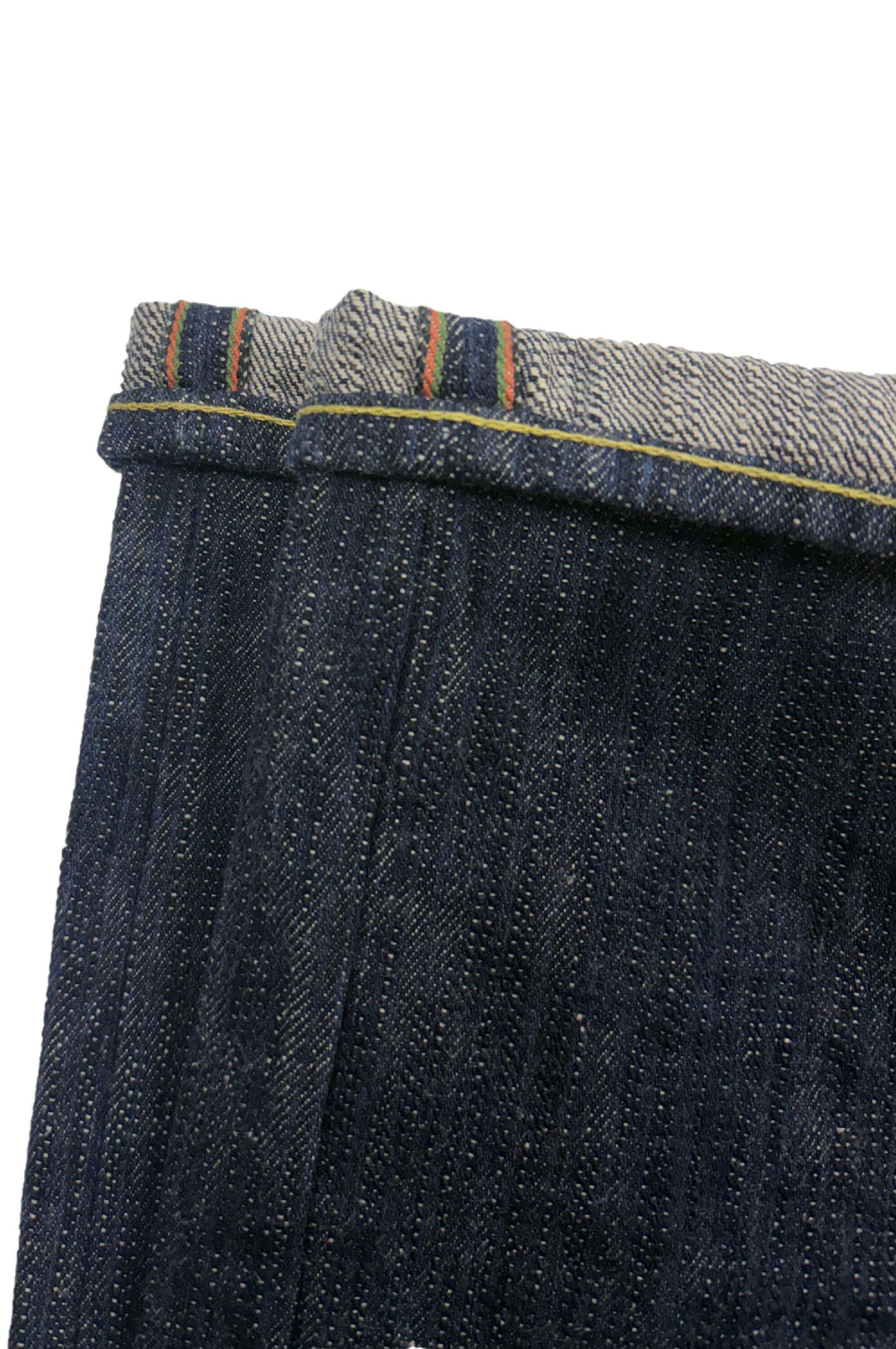 DENIMIO | ONI822-鬼KASE 16oz Natural Indigo ONIKASE Super Wide Tapered