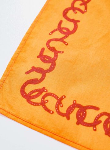 SJ-BANDANA-03 "Horse" Pattern COTTON BANDANA,NAVY, small image number 3