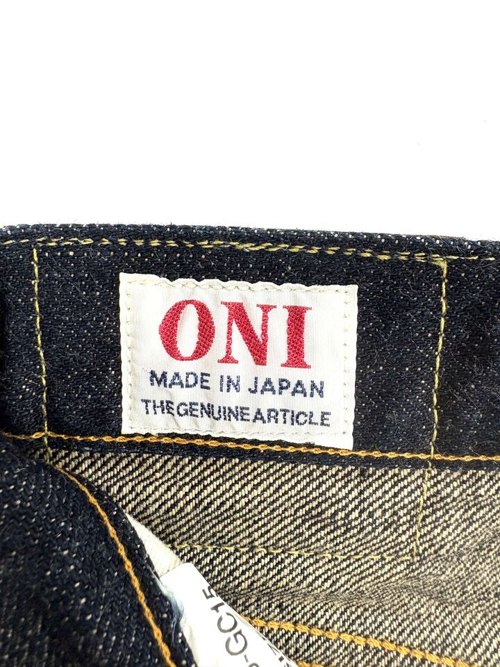 ONI246-GC15 15oz Greencast Denim Neat Straight,, medium image number 8