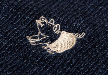 8160 Indigo Knit Cardigan,INDIGO, small image number 3