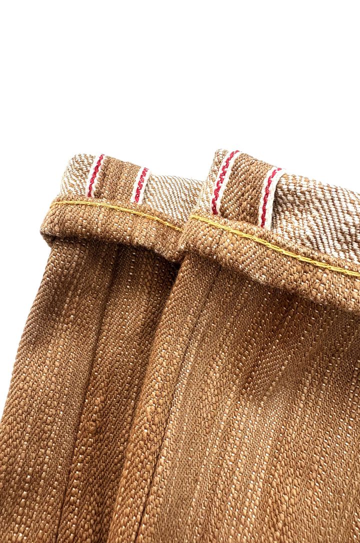 ONI275 20oz Awa Kakishibu x Kinari Denim Regular Straight,, medium image number 12