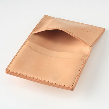 PAILOT RIVER PR-LC02 (REDMOON) Card Case (6 COLORS),SADDLELEATHER NATURAL, small image number 11