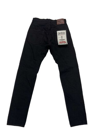 ONI902CCD-BKBK 15oz Crushed Concrete Denim Black x Black Kabuki Selvedge  Highrise Relax Tapered,, small image number 6