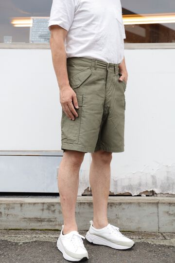F4169 M-65 Field Cargo Short Pants-OLIVE-M,OLIVE, small image number 5