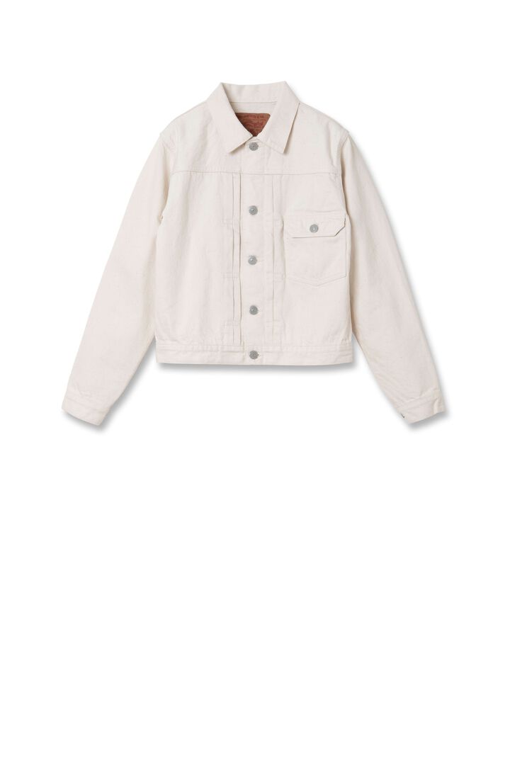 SDL-411E 1st Type White Denim Jacket,, medium