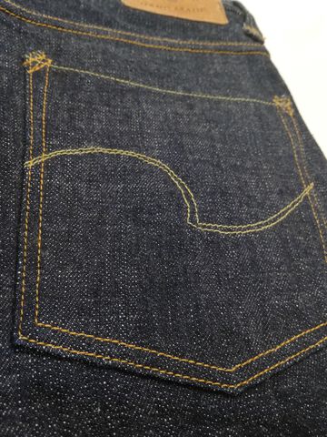 ONI-912HM 14oz Original ONI Fabric Hand-sewn Relax Tapered ,, small image number 10