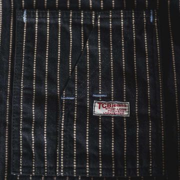 TCB 10oz Shop Coat Tabby's Coat Black Wabash,, small image number 5