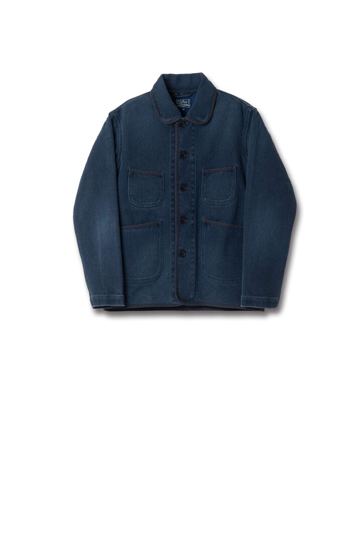 【Pre-Order】4653 SUMI-VAIL SASHIKO JACKET,, medium