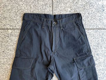 GZ-CASP-0507 Cargo Shorts (KAHKI, BLACK)-BLACK-3L,BLACK, small image number 1