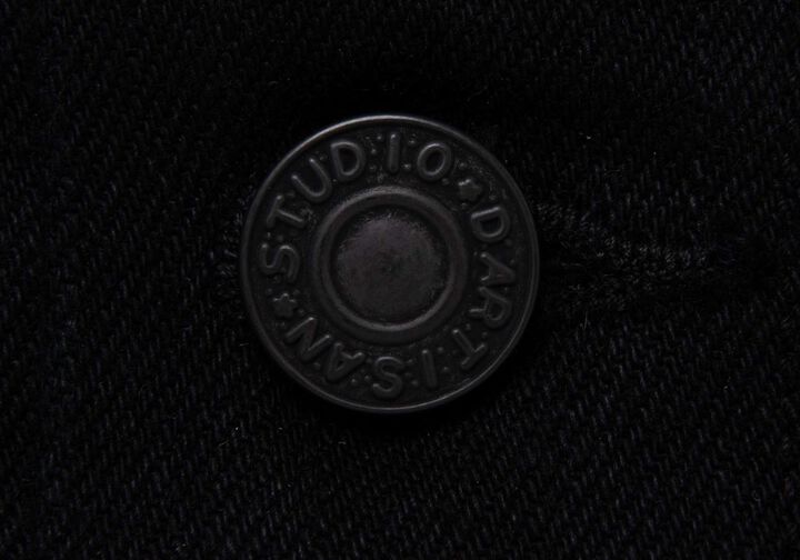 D4609 13.5oz Kyoto Black Dyeing Denim Jacket,, medium image number 5