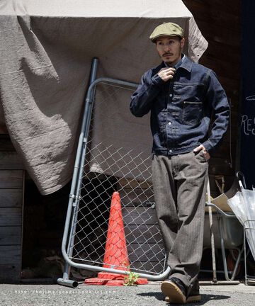 rnb5066 17oz Left Hand Twill Selvedge Denim Type1 Jacket,, small image number 10