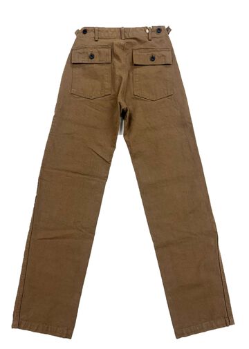 ONI207-HOX-BRK 13oz Sulfur dye Heavy Oxford Brown Khaki Baker Pants,, small image number 5