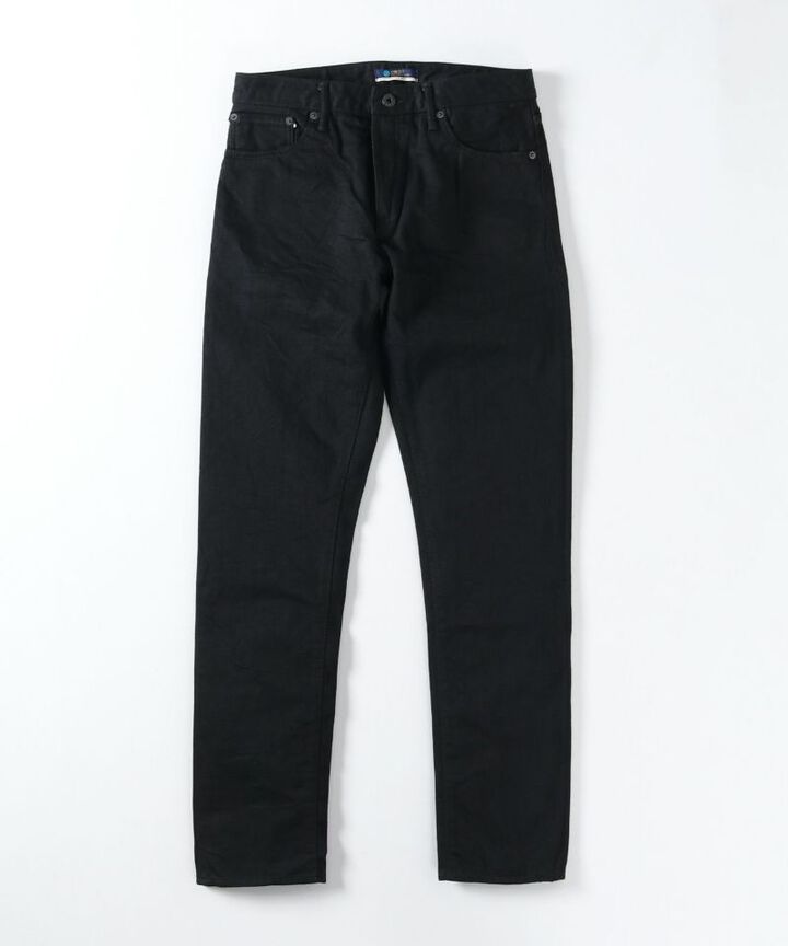 J314 14oz Straight Model Black Denim Selvedge-One Wash-38,, medium image number 3