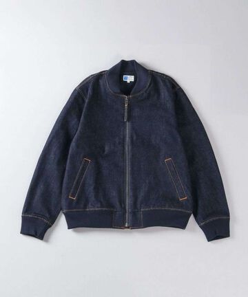 JBOT1307 13oz Denim Bomber Jacket,INDIGO, small image number 0