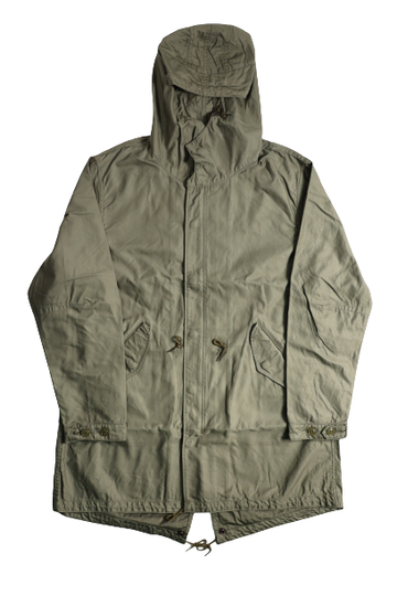 F2402 M-51 SHELL PARKA B9 MOLESKIN-OLIVE-M,OLIVE, small image number 0