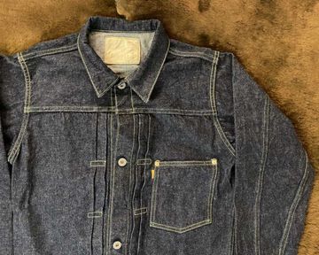 GZ-GJ1ST 16oz WWⅡ1st type denim jacket(One washed)(Right-weave),, small image number 2