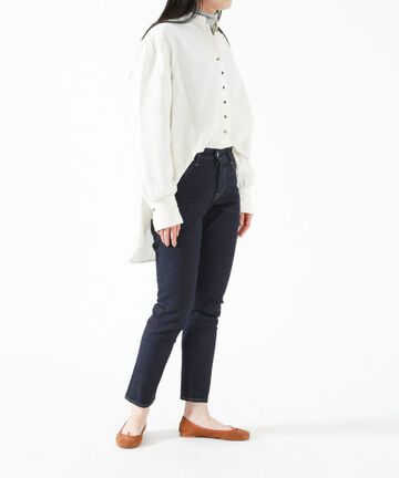 UP121105OW tight straight Sono / 12OZ Cote d'Ivoire cotton stretch-24,, small image number 4