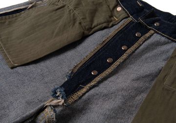 D1903 13oz Ishikawadai WWII Jeans Loose Straight,, small image number 8