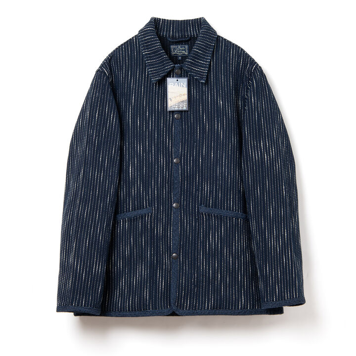 4587 13oz RAIN Sashiko Jacket,, medium