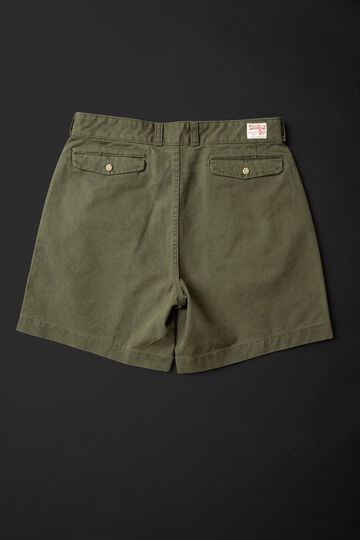 M7014RC WILD DUCK  CANVAS SHORT (OLIVE),DARK OLIVE, small image number 1