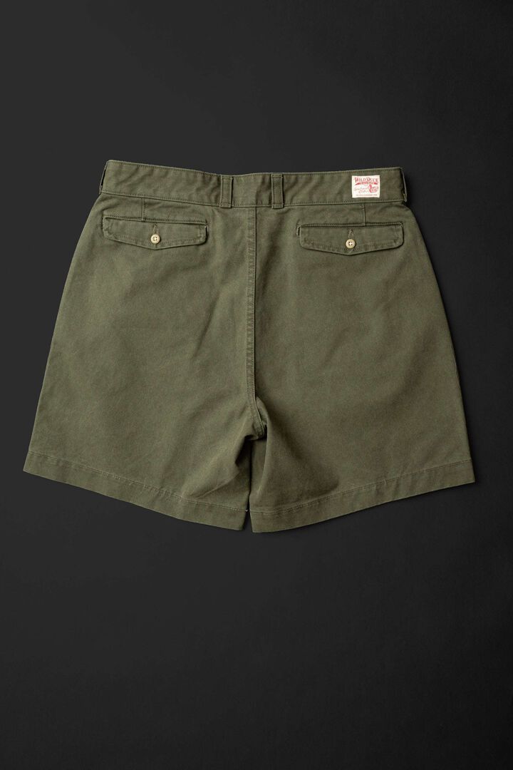 M7014RC WILD DUCK  CANVAS SHORT (OLIVE),DARK OLIVE, medium image number 1