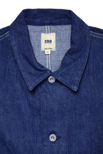 F2467 WWII Denim Chore Coat,, small image number 2