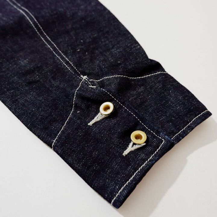 F2410 COVER ALL FOB Original HEMP DENIM,, medium image number 6