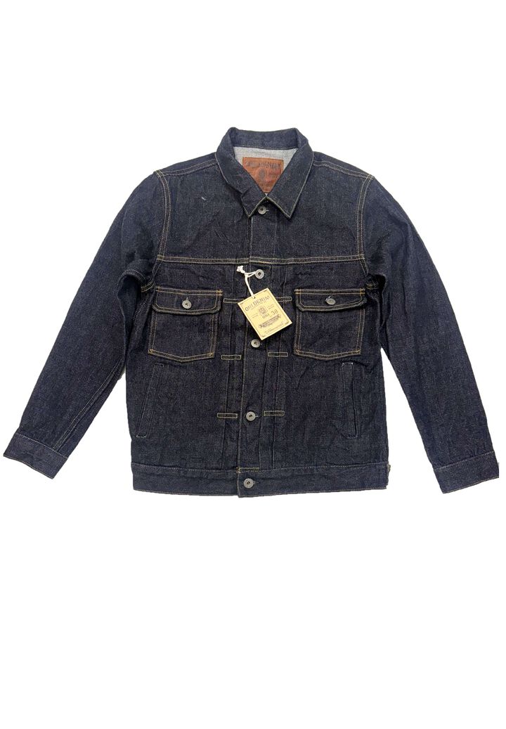 ONI02516P 15oz Low Tension Selvage Denim Warm Pocket Type II Jacket,, medium