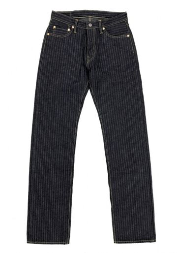 GZ-16ST-01OW 16oz Drop needle Herringbone jeans Straight(One washed)-One Washed-31,, small image number 1