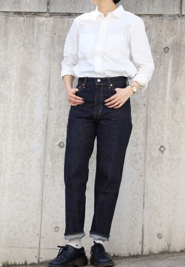 SDL-709 Wide Tapered Jeans,, small image number 2