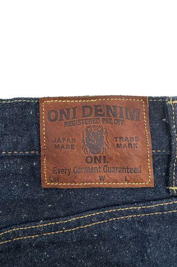 ONI200CCD-GOLV 15oz Crushed Concrete Denim Weft: Grayish Olive Kabuki Selvedge Wide Straight,, small image number 7