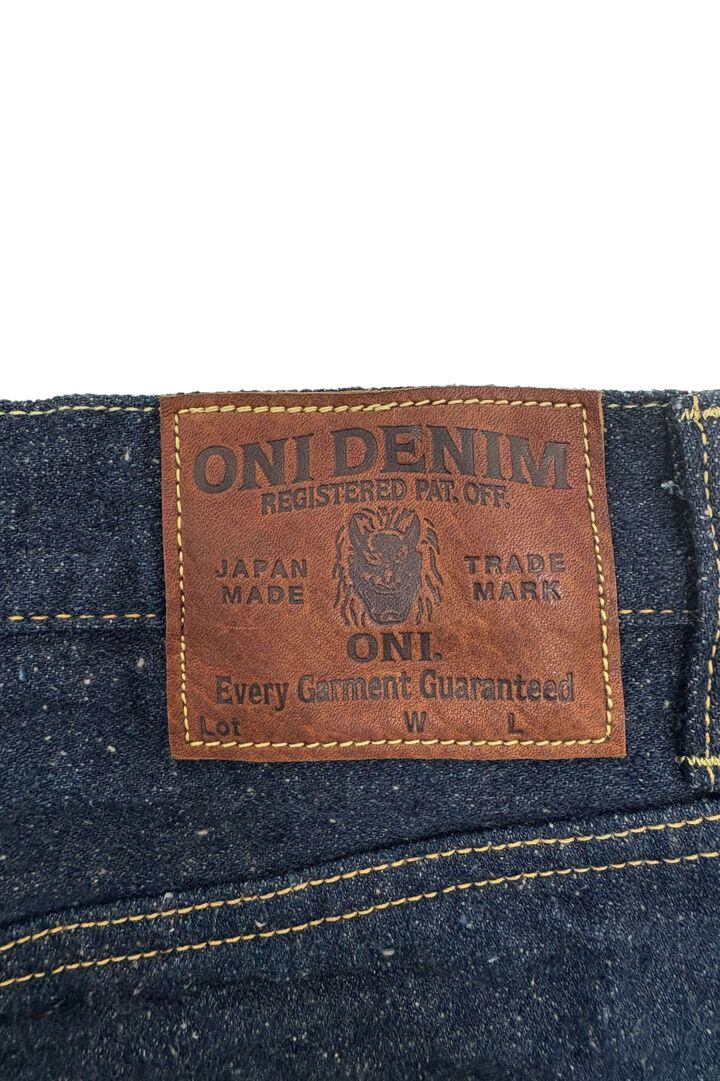 ONI200CCD-GOLV 15oz Crushed Concrete Denim Weft: Grayish Olive Kabuki Selvedge Wide Straight,, medium image number 7