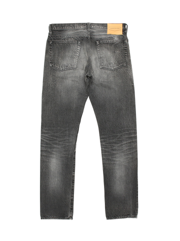 8074-1406 13.5oz 5 Pocket Selvedge Black Jeans Slim Fit,, small image number 13