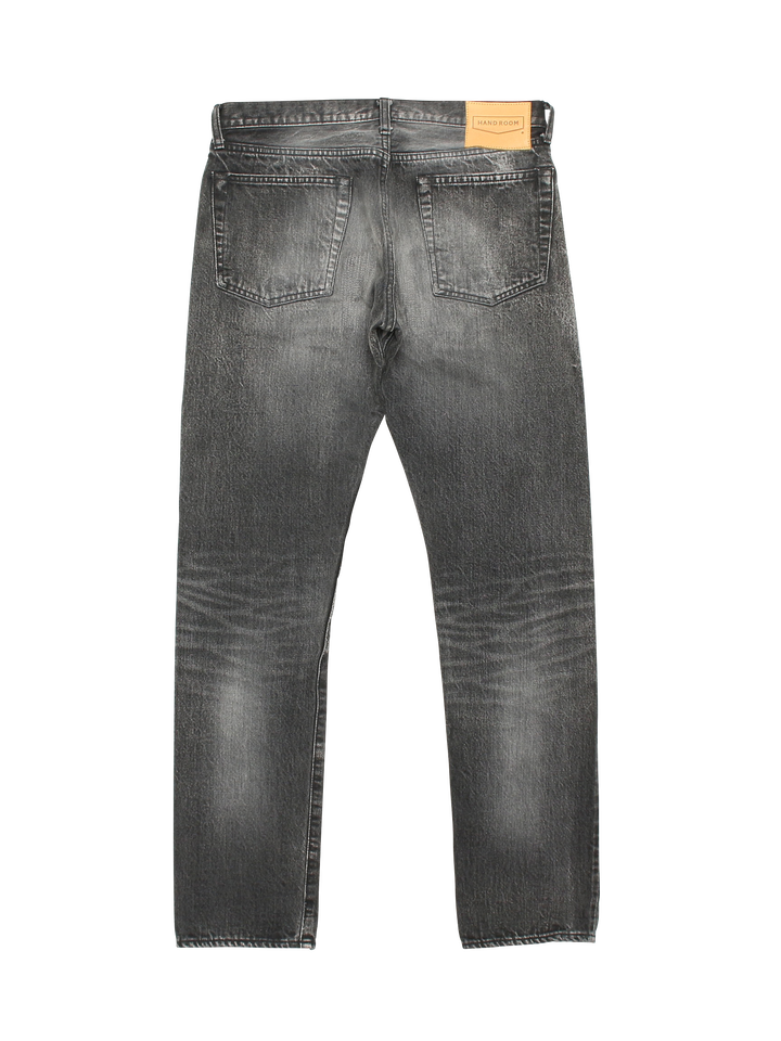 8074-1406 13.5oz 5 Pocket Selvedge Black Jeans Slim Fit