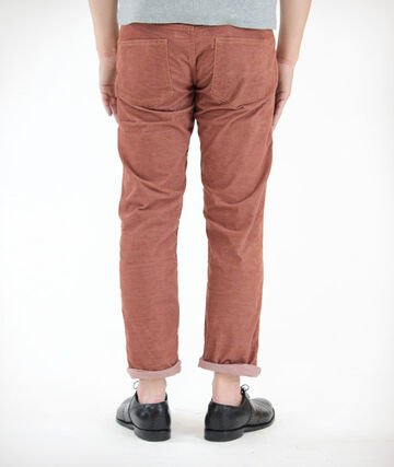 JB2101 TC CORDUROY ANKLE CUT SLIM STRETCH (Bordeaux),, small image number 12