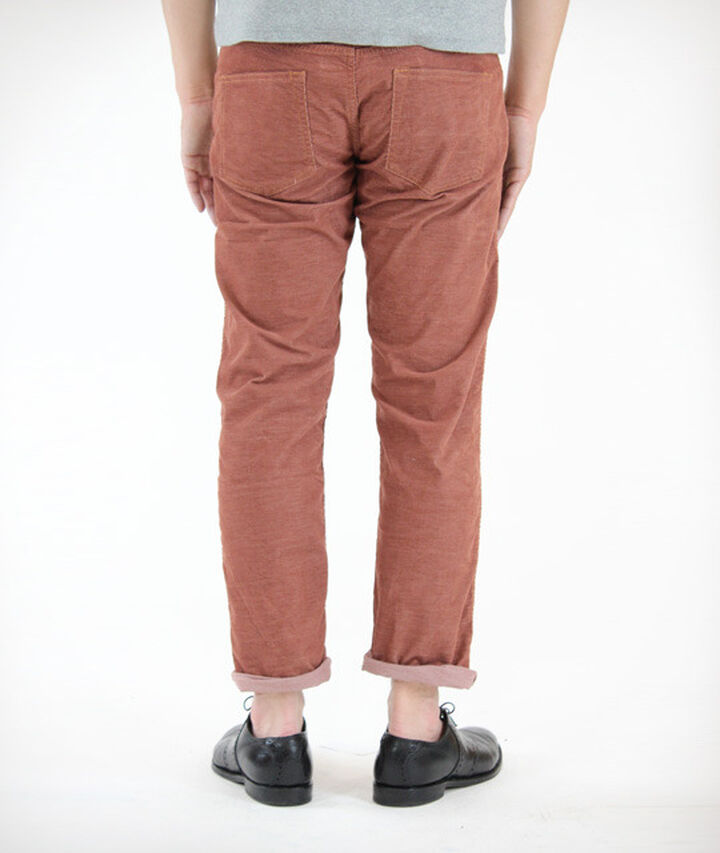 JB2101 TC CORDUROY ANKLE CUT SLIM STRETCH (Bordeaux),, medium image number 12