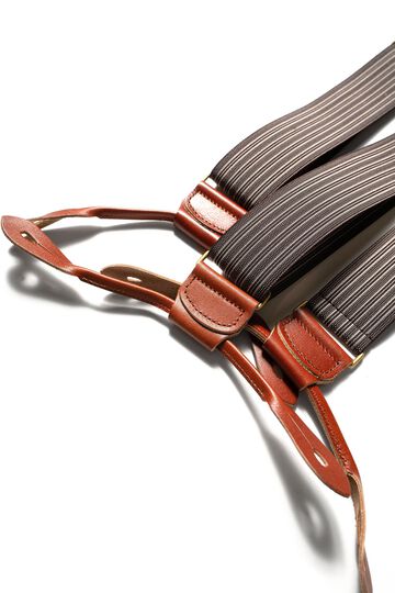 VSPD02 ORIGINAL SUSPENDERS STRIPE,DARK BROWN, small image number 6