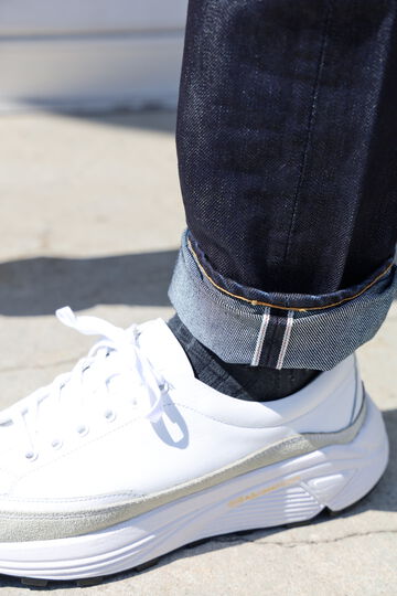 TCBDMHT01 12OZ "WASHI DENIM" HIGH RISE RELAX TAPERED TCB JEANS X DENIMIO-28-Non Wash,, small image number 3