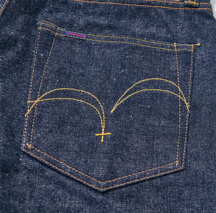S310SP 15OZ JEANS SHORT PANTS (INDIGO, KHAKI),KHAKI, medium image number 17